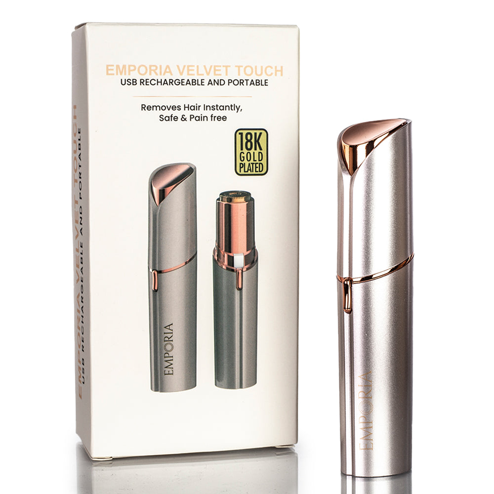 Epilator portabil pentru față și corp, ”Atingere Catifelată” Emporia