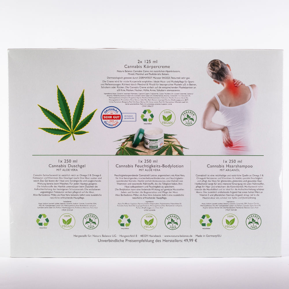 Set cosmetice Natura Balance Cannabis – 5 piese