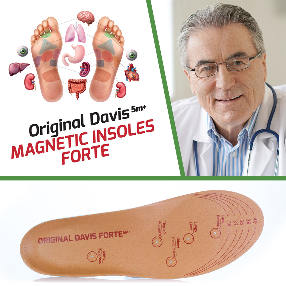 Branțuri Originale Davis® Magnetic FORTE, 5m+, consolidate cu spumă cu memorie 2 