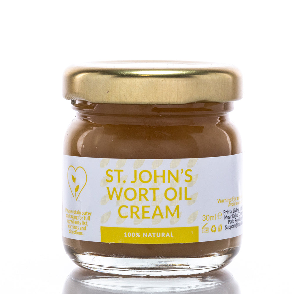 Crema de ulei de sunătoare de la St John's Wort /100% naturală/ 1 