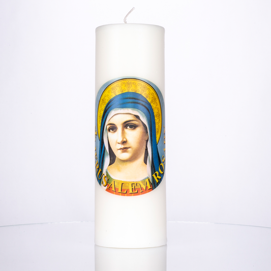 Holy Mary lumânare, 5x15cm