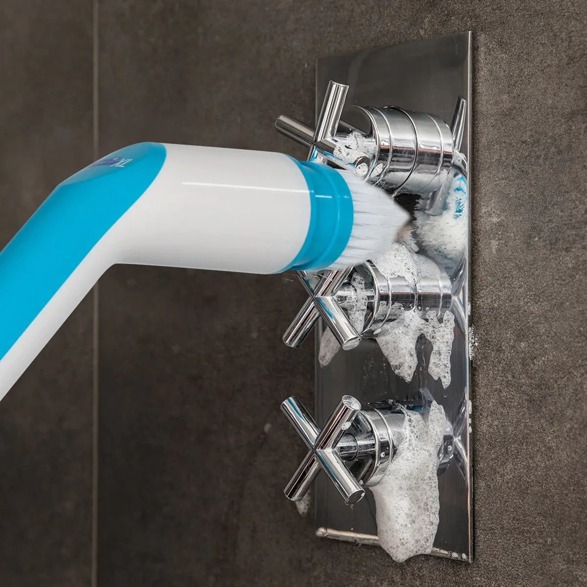 Perie electrică de curățare Scrub Buddi XL, cu 3 capete interschimbabile