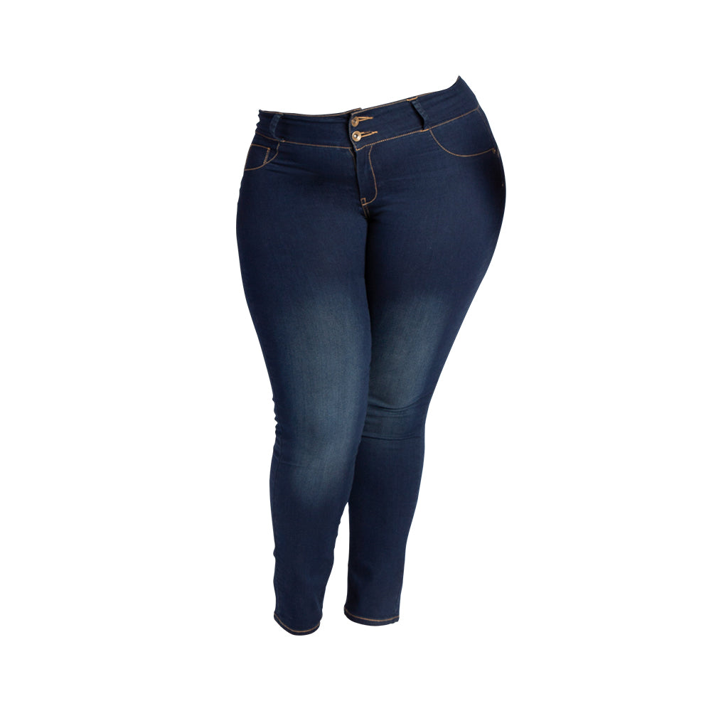 MyFit Jeans Leggings – Colanți cu efect denim care se potrivesc oricărui tip de siluetă (EU size: 44-50) 2 