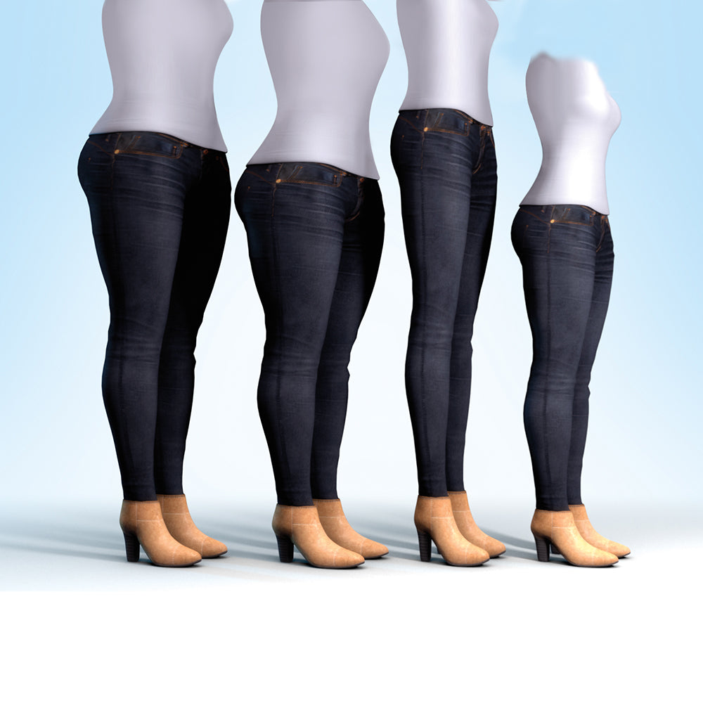 MyFit Jeans Leggings – Colanți cu efect denim care se potrivesc oricărui tip de siluetă (EU size: 44-50) 6 