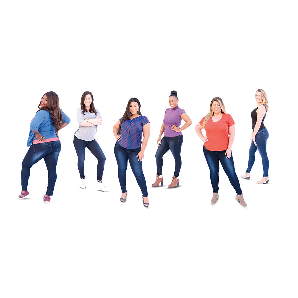 MyFit Jeans Leggings – Colanți cu efect denim care se potrivesc oricărui tip de siluetă (EU size: 44-50) 7 