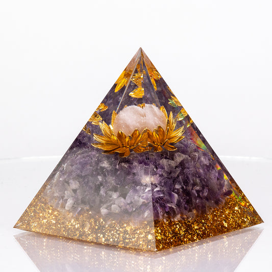 Talisman Piramidal ”Conexiunea Luminii Aurii”