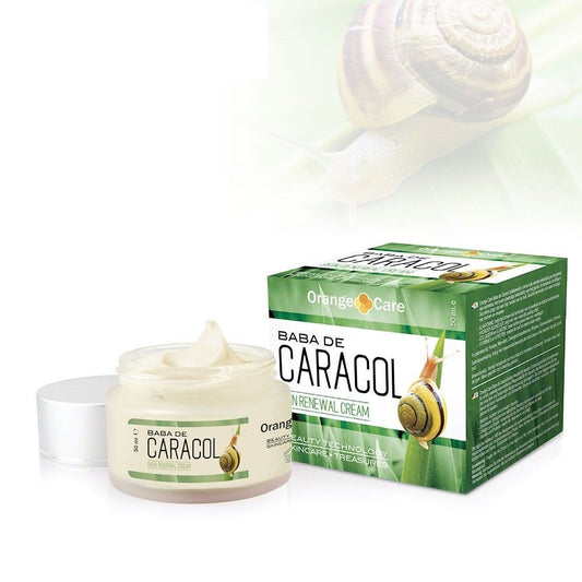 Cremă regeneratoare pentru față cu extract de melc, Baba de Caracol , 50 ml