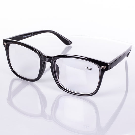 Ochelari de citit multifocali Emporia Multifocus – negri, 0,5–3,0 dioptrii