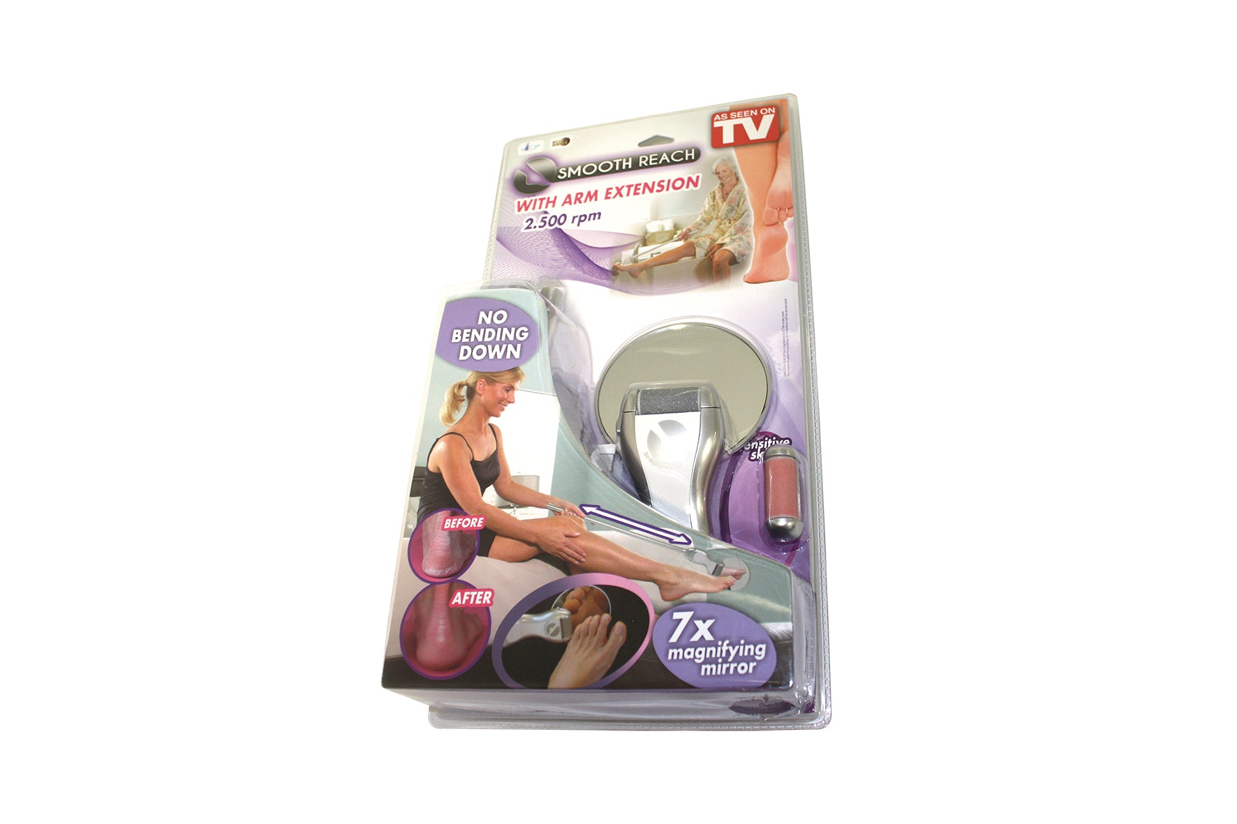 Pila electrică pentru călcâie Smooth Reach cu mâner de prelungire 3 