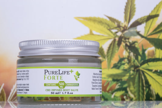 Cremă regeneratoare PURE LIFE FORTE RAPID CBD, 500 mg