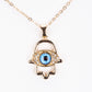 Colier din Aliaj Placat cu Aur ( 5 grame ) cu Email