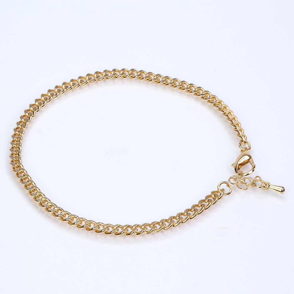 Set din Aliaj Placat cu Aur ( 100 grame ) cu Perlă de cristal ( Colier+Cercei+Brățară )