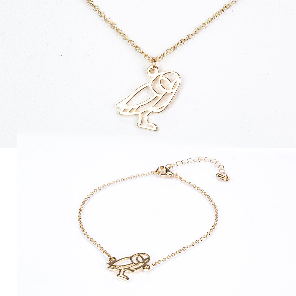 Set din Aliaj Placat cu Aur ( 6.5 grame ) ( Colier+Brățară ) 1 