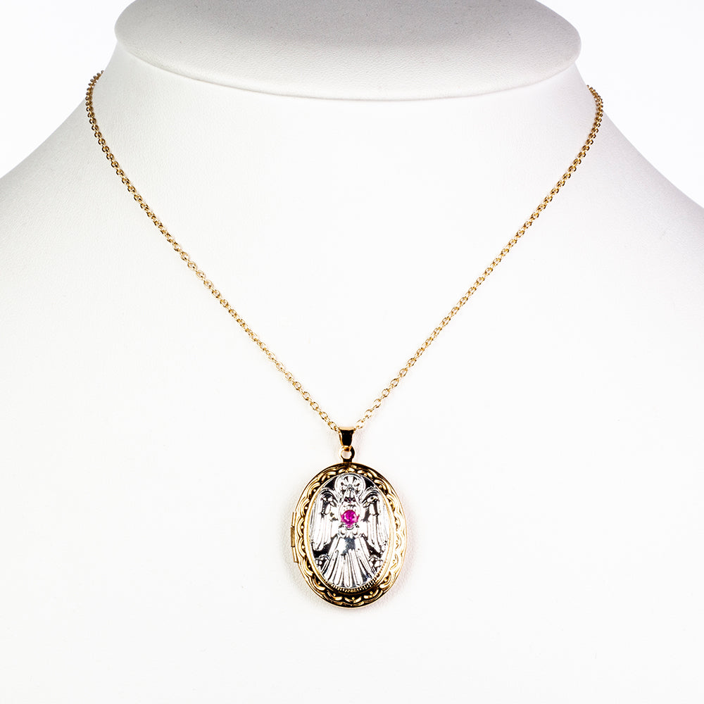 Colier cu medalion protector angelic 1 