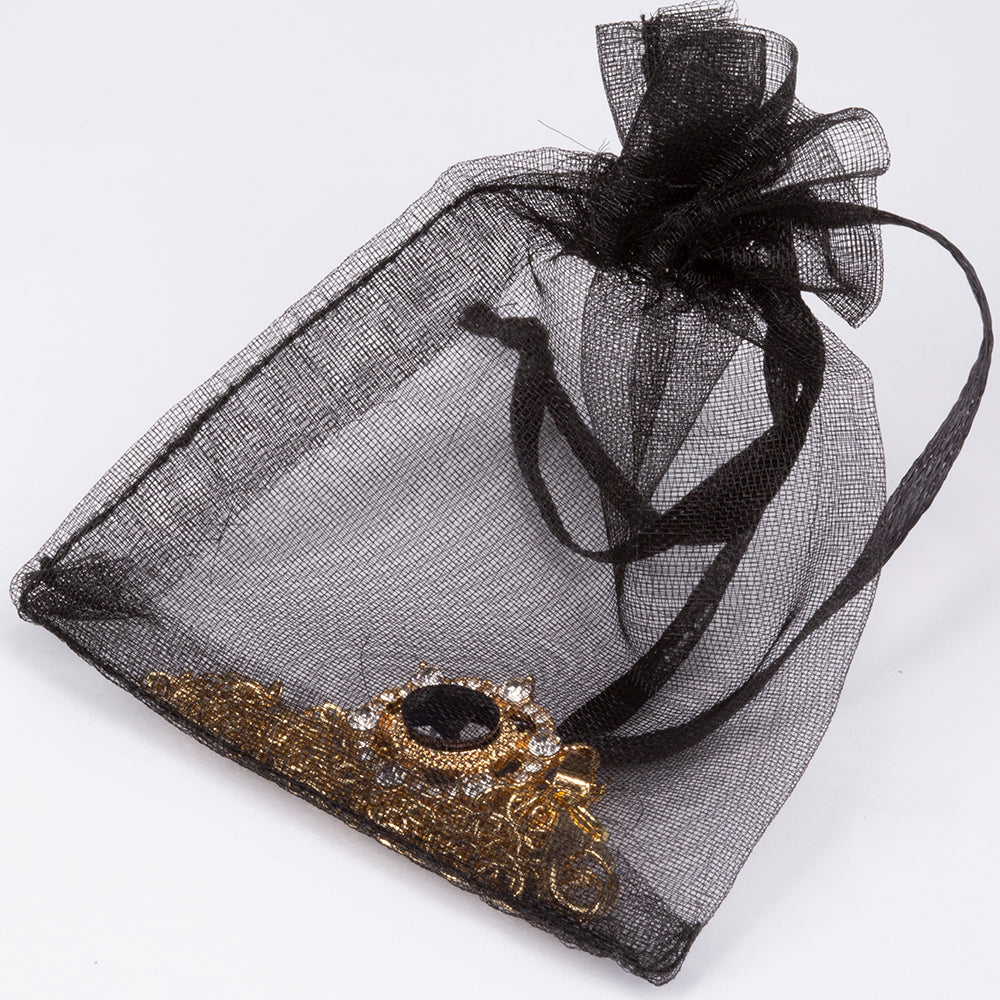 Colier din Aliaj Placat cu Aur ( 5 grame ) cu Safir și Cristal Alb Emporia® 3 Carate ( Colier+Pandantiv ) 4 
