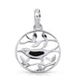 Pandantiv din Argint 925 ( 2.61 grame ) cu Scoică Abalone 0.75 Carate
