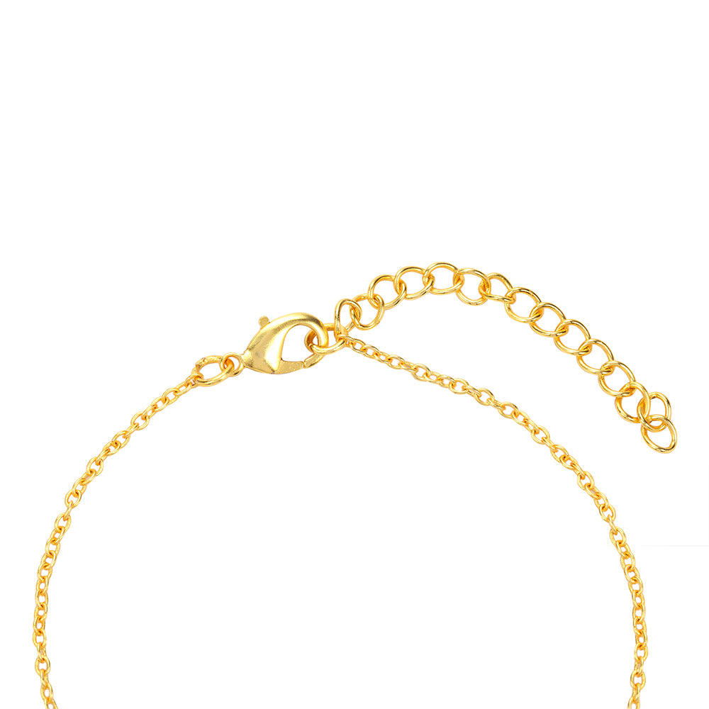 Colier din Argint 925 Placat cu Aur ( 1.84 grame ) cu Lapis Lazuli 28 Carate 2 