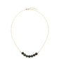 Colier din Argint 925 Placat cu Aur ( 1.84 grame ) cu Turcoaz 31.8 Carate