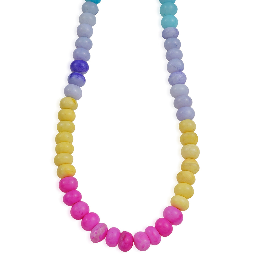 Colier din Aliaj Placat cu Aur ( 3.12 grame ) cu Opal 94.03 Carate 6 