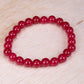 Set of Bracelet with Dyed Amethyst Jade, Green Jade, Light Blue Jade, Dark Blue Jade and Red Jade ATWG: 88.55 cts, AVG: 88.56 grms