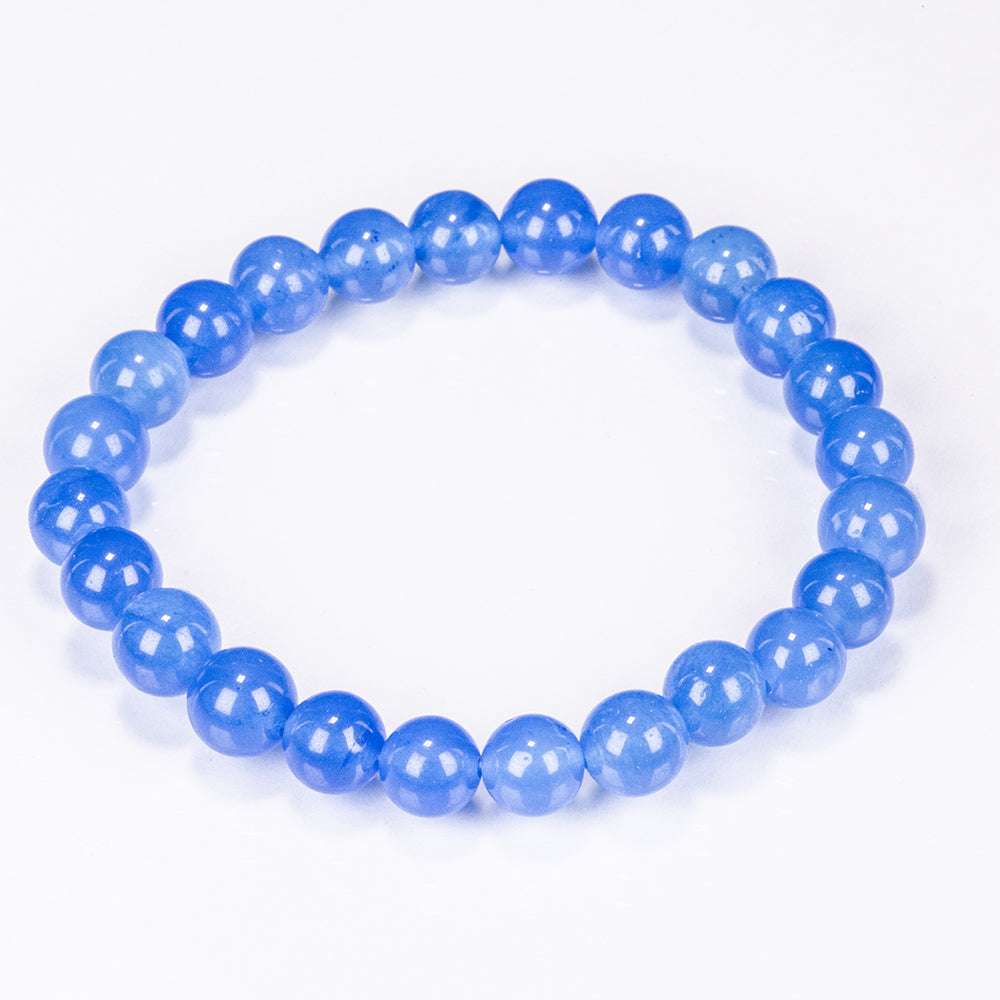 Set of Bracelet with Dyed Amethyst Jade, Green Jade, Light Blue Jade, Dark Blue Jade and Red Jade ATWG: 88.55 cts, AVG: 88.56 grms 8 