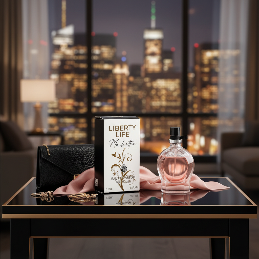 15 ml EDP „LIBERTY LIFE MANHATTAN” parfum ambré fougère 5 