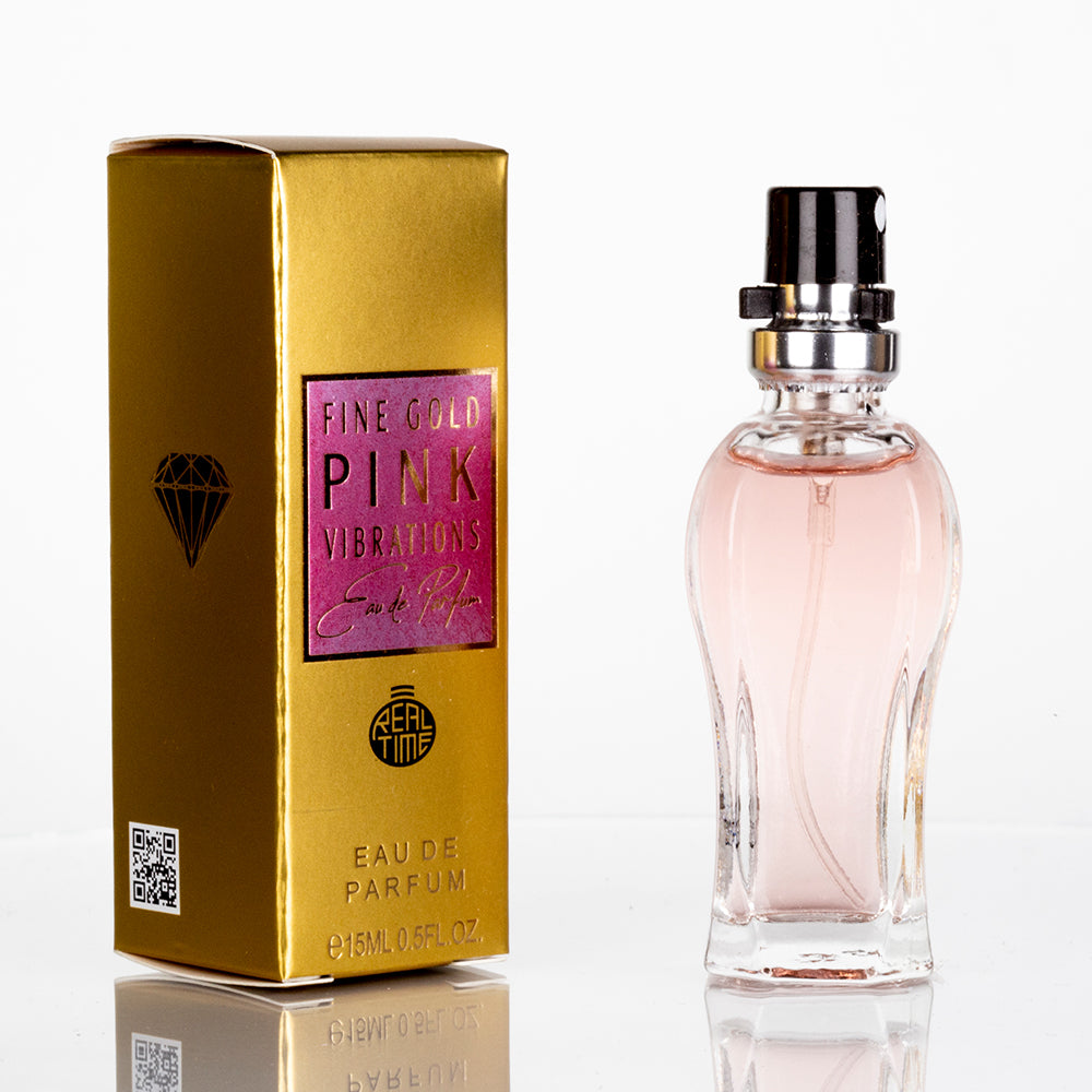 15 ml EDP „FINE GOLD PINK VIBRATIONS” parfum citric fructat 2 