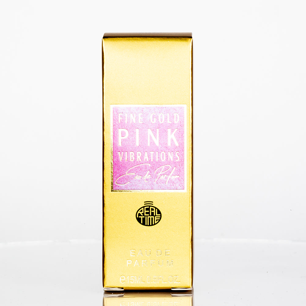 15 ml EDP „FINE GOLD PINK VIBRATIONS” parfum citric fructat 3 