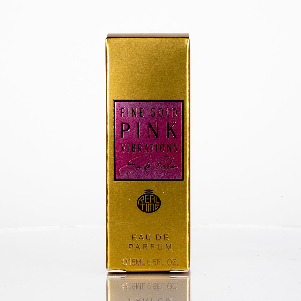 15 ml EDP „FINE GOLD PINK VIBRATIONS” parfum citric fructat