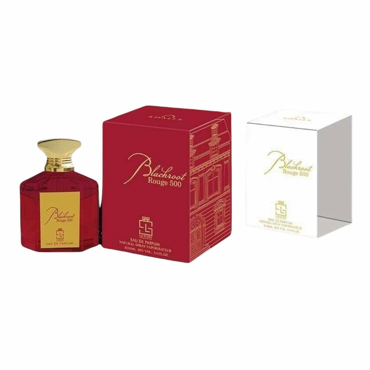 100 ml Eau de Perfume Oriental BLACKROOT ROUGE (Top: BERGAMOT, PINEAPPLE; Middle: SAFFRON, JASMINE; Base: AMBROX, CEDARWOOD, PRALINE) 2 