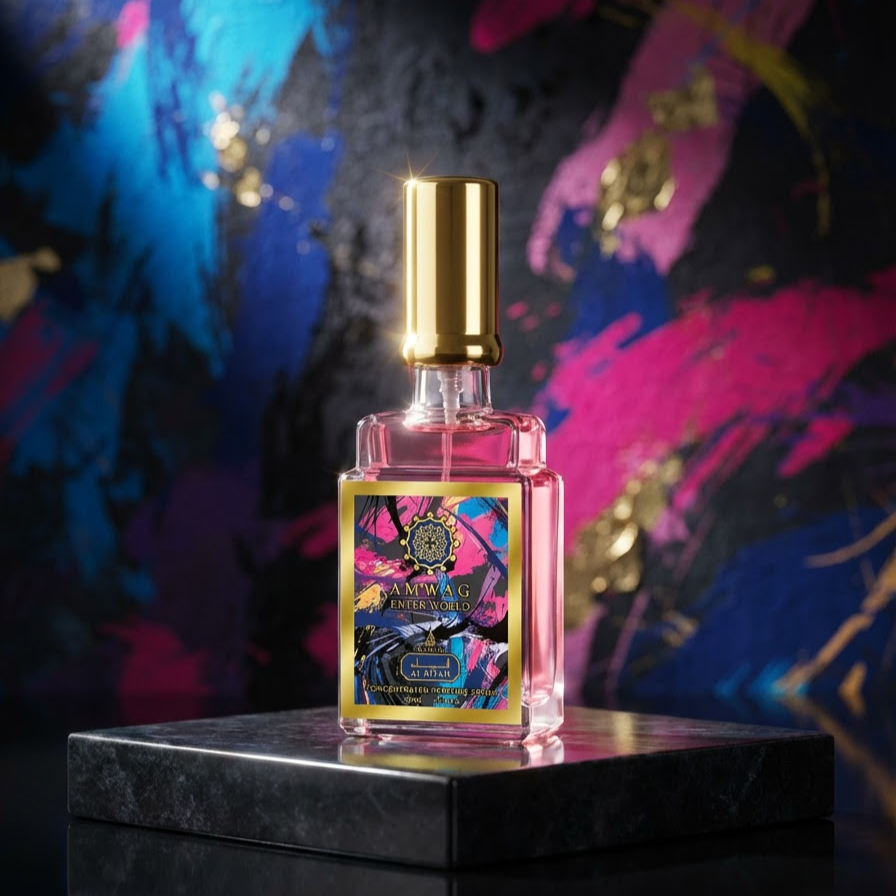 30 ml Eau de Perfume Amwaj Enter World cu Arome Picante de Iasomie pentru Femei 4 