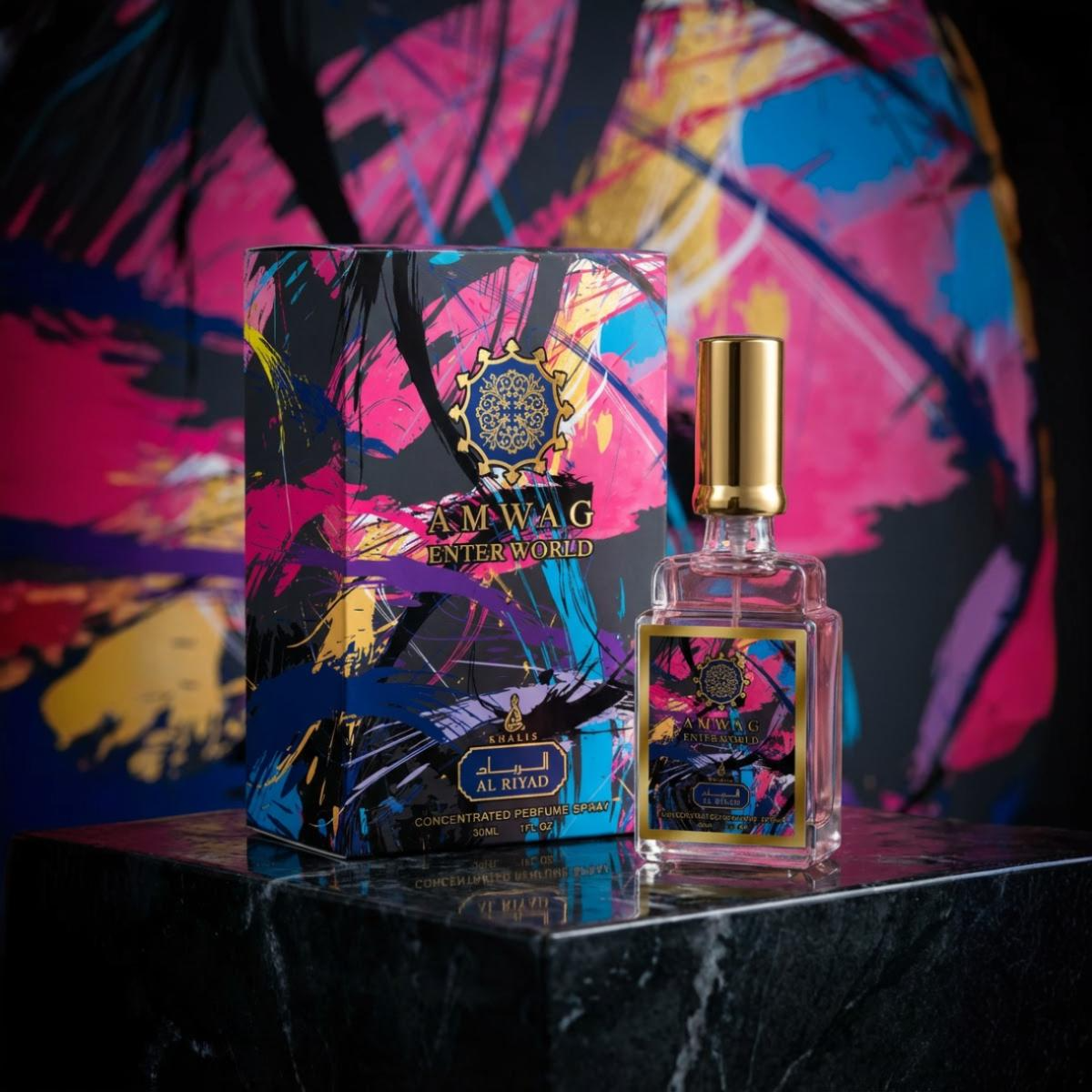 30 ml Eau de Perfume Amwaj Enter World cu Arome Picante de Iasomie pentru Femei 7 