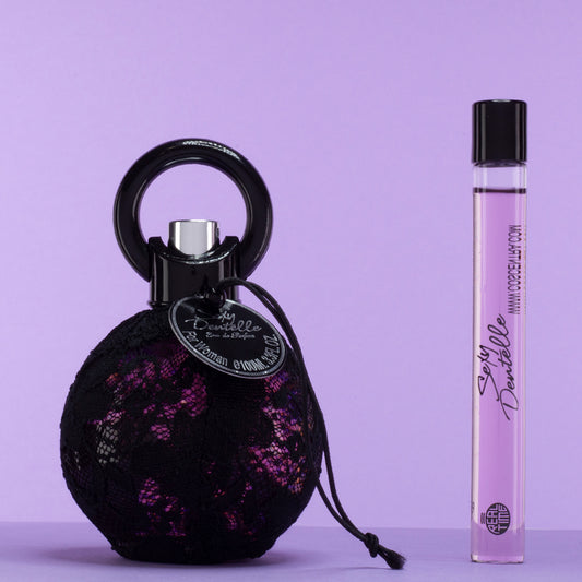 100 ml + 10 ml Parfum EDP "SEXY DENTELLE" cu Arome Oriental - Florale pentru Femei