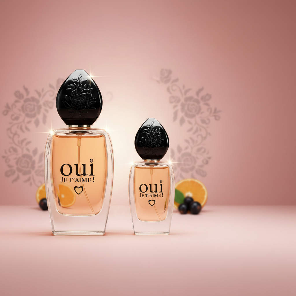 100 ml + 30 ml Parfum EDP "OUI JE T’AIME" Cyprus cu Arome Fructate pentru Femei 3 