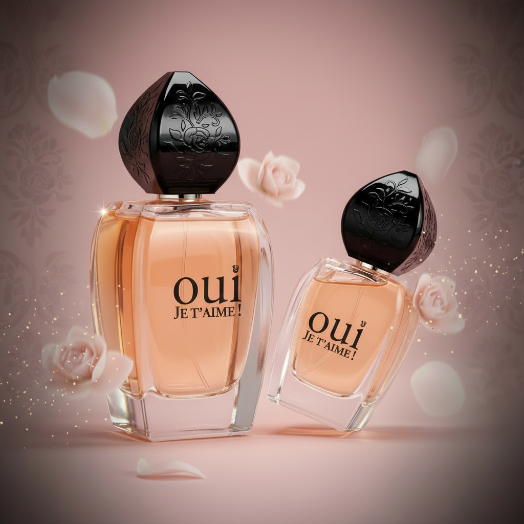100 ml + 30 ml Parfum EDP "OUI JE T’AIME" Cyprus cu Arome Fructate pentru Femei 4 
