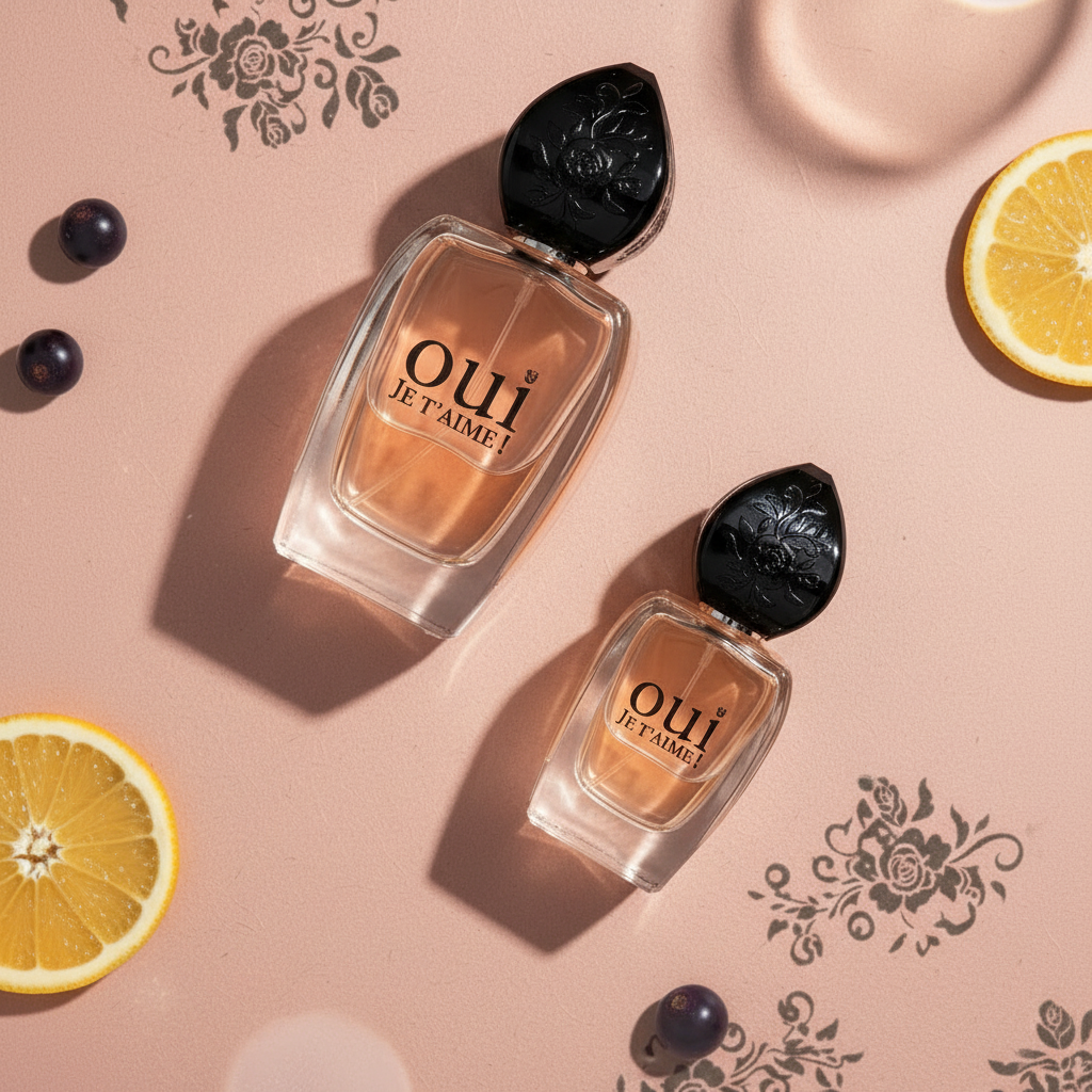 100 ml + 30 ml Parfum EDP "OUI JE T’AIME" Cyprus cu Arome Fructate pentru Femei 5 