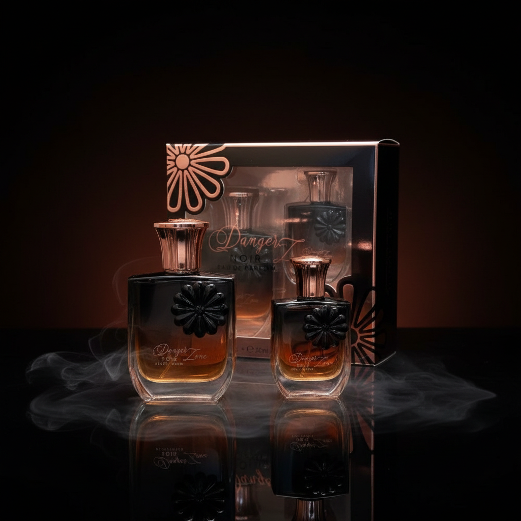 100 ml + 30 ml Parfum EDP "DANGER ZONE NOIR" cu Arome Oriental – Vanilate pentru Femei