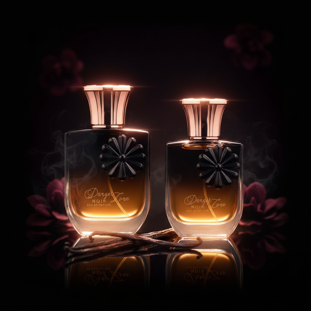 100 ml + 30 ml Parfum EDP "DANGER ZONE NOIR" cu Arome Oriental – Vanilate pentru Femei 2 