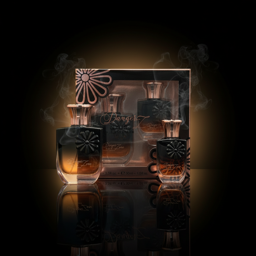 100 ml + 30 ml Parfum EDP "DANGER ZONE NOIR" cu Arome Oriental – Vanilate pentru Femei 4 