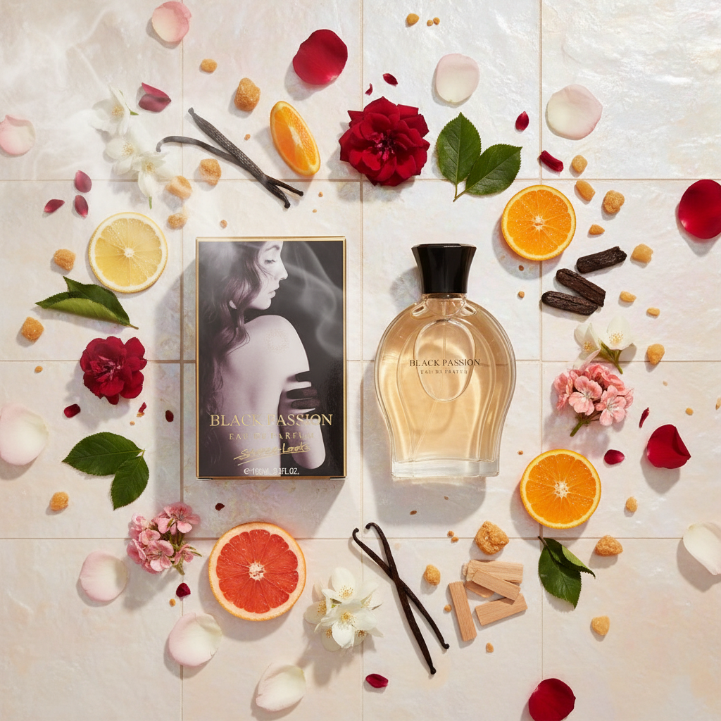 100 ml BLACK PASSION cu Arome Orientale pentru Femei