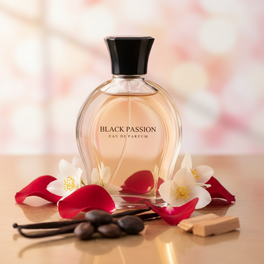 100 ml BLACK PASSION cu Arome Orientale pentru Femei 3 