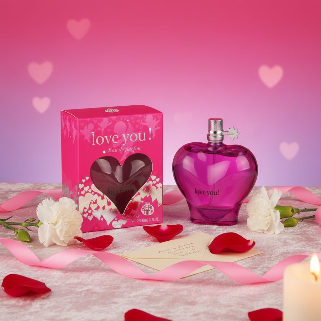 100 ml Parfum EDP ""Love You Pink"" cu Arome Fructat-Citrate pentru Femei