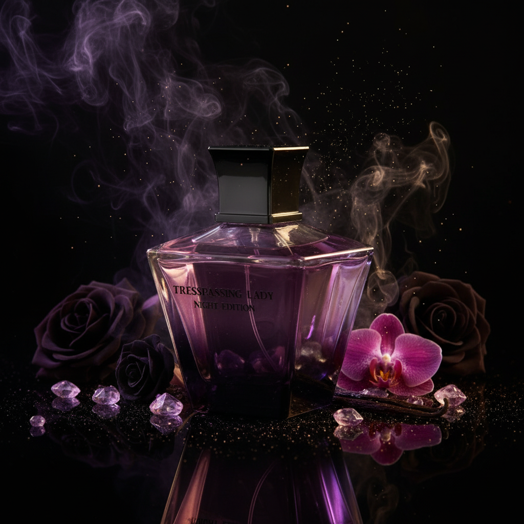 100 ml Parfum EDP ""Trespassing Lady Night Edition"" cu Arome Floral-Picante pentru Femei 2 