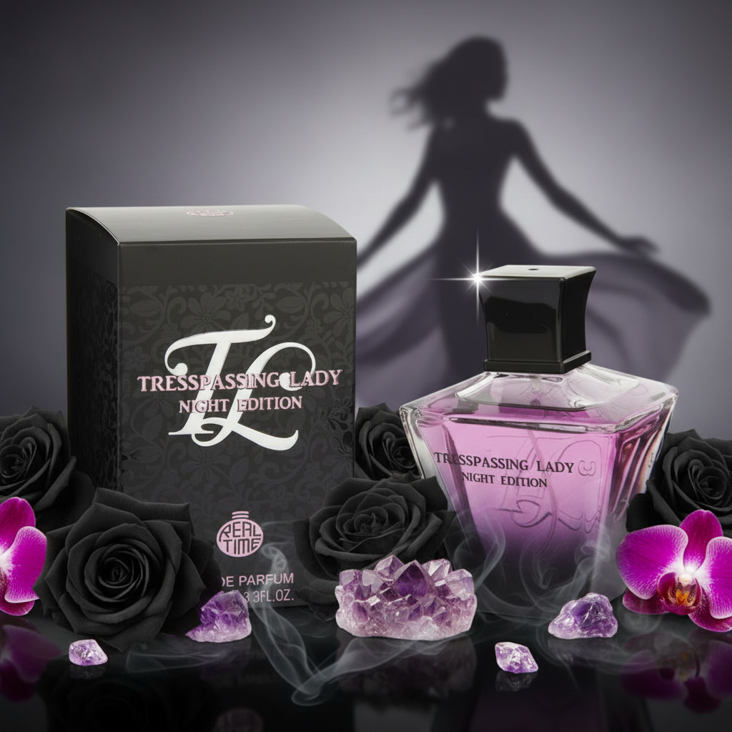100 ml Parfum EDP ""Trespassing Lady Night Edition"" cu Arome Floral-Picante pentru Femei 4 
