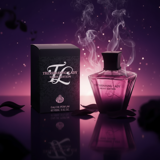 100 ml Parfum EDP ""Trespassing Lady Night Edition"" cu Arome Floral-Picante pentru Femei