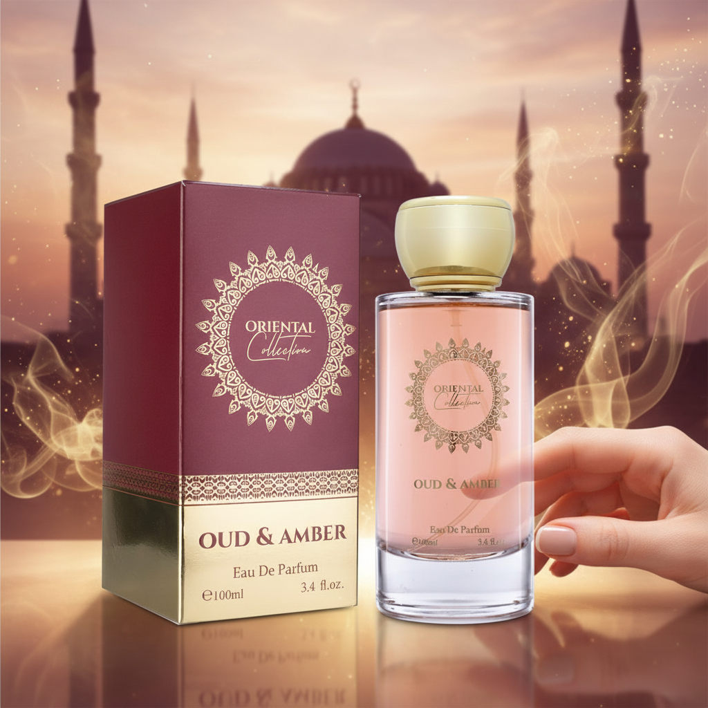 100 ml EDP OUD & AMBER cu Arome Dulci Unice, Elegante de Oud Unisex 4 