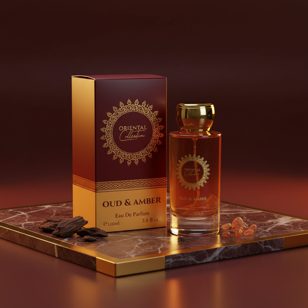 100 ml EDP OUD & AMBER cu Arome Dulci Unice, Elegante de Oud Unisex