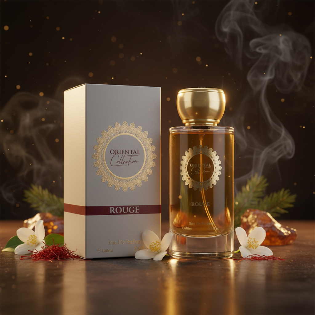 100 ml EDP ROUGE cu Arome lemnoase, misterioase, incitante, unisex 2 