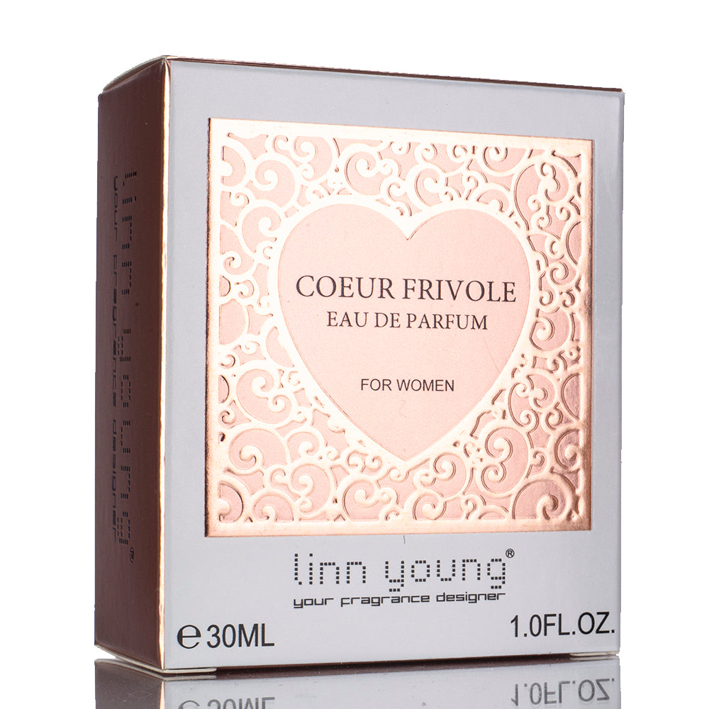 30 ml Eau de Perfume COEUR FRIVOLE cu Arome de Chiparos Floral pentru Femei 5 