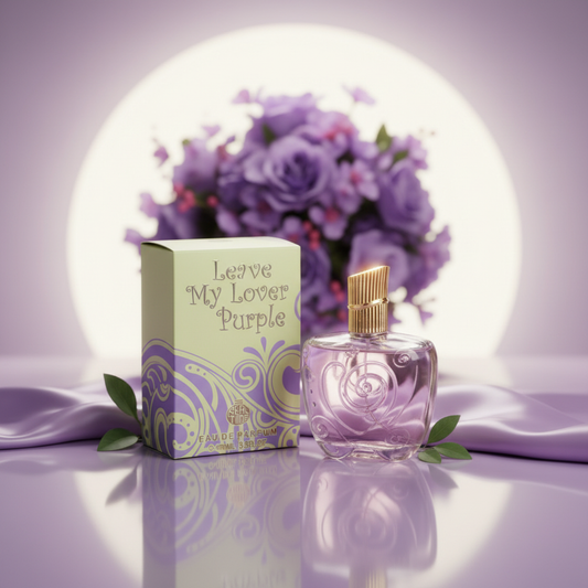 100 ml EDP LEAVE MY LOVER PURPLE, cu arome oriental - vanilate pentru Femei